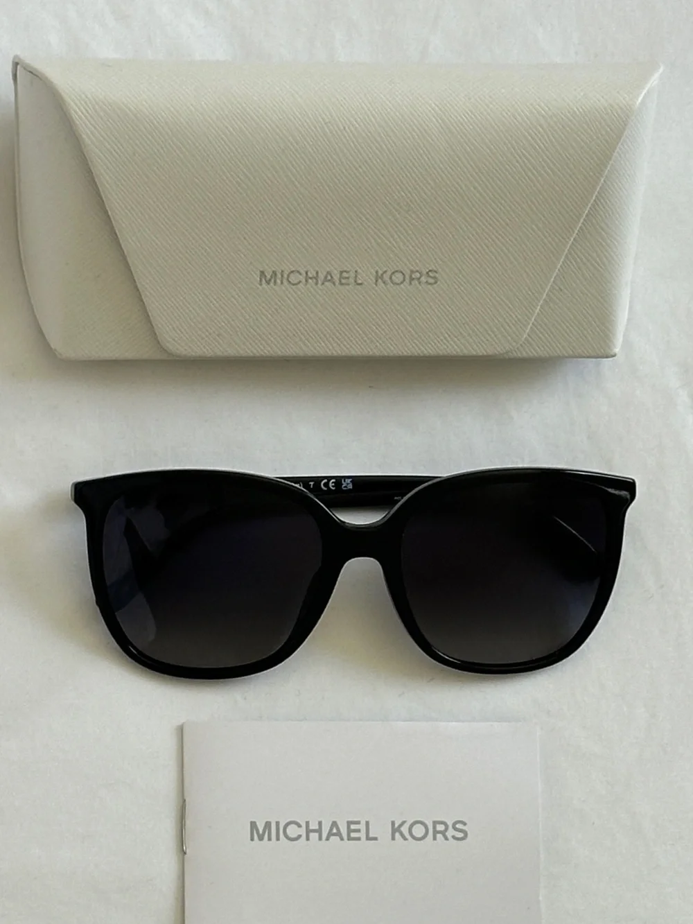 Michael Kors Black Women's Sunglasses with Gradient Lenses